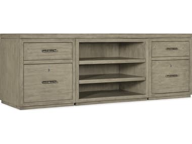 Hooker Furniture Linville Falls Credenza with Two Files and Open Desk Cabinet HOO61501091885