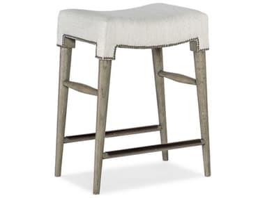 Hooker Furniture Linville Falls Remington Porcelain / Medium Wood Side Counter Height Stool HOO61507545185
