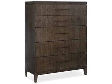 Hooker Furniture Miramar - Aventura 44" Wide 5-Drawers Dark Wood Brown Oak Accent Chest HOO620290010DKW