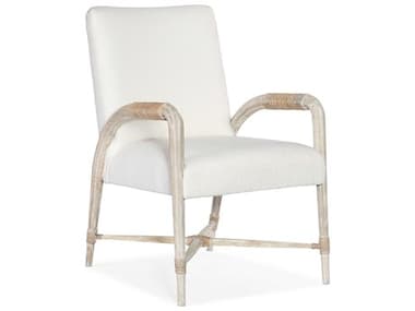 Hooker Furniture Serenity Arctic / Light Wood Arm Dining Chair HOO63507570080
