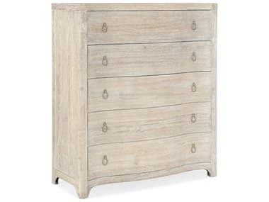 Hooker Furniture Serenity Light Wood Five-Drawer Chest of Drawers HOO63509001080