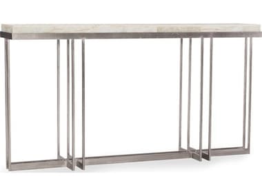 Hooker Furniture Melange White 65''L x 13''W Rectangular Blaire Console Table HOO63885327WH
