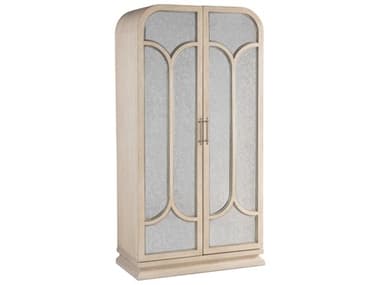 Hooker Furniture Nouveau Chic 42&quot; Wide Sandstone Beige Oak Wood Wardrobe Armoire HOO65009001380