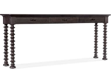 Hooker Furniture Big Sky 76" Rectangular Wood Black Console Table HOO67008036198