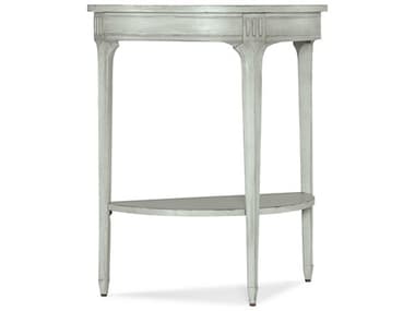 Hooker Furniture Charleston 32" Demilune Wood Haint Blue Console Table HOO67505000340