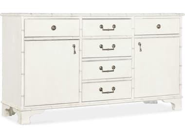 Hooker Furniture Charleston Bungalow 64'' Solid Wood White Heron Sideboard HOO67507590106