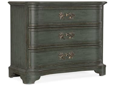 Hooker Furniture Charleston 44" Wide 3-Drawers Gullah Green Maple Wood Accent Chest HOO67508501738