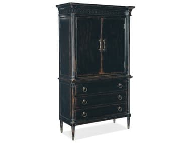 Hooker Furniture Charleston 46" Wide Black Cherry Cedar Wood Wardrobe Armoire HOO67509001497
