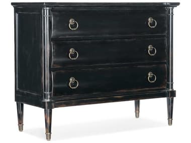 Hooker Furniture Charleston 44" Wide 3-Drawers Black Cherry Cedar Wood Accent Chest HOO675090014B97