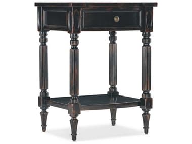 Hooker Furniture Charleston 24" Rectangular Wood Black Cherry End Table HOO67509031797
