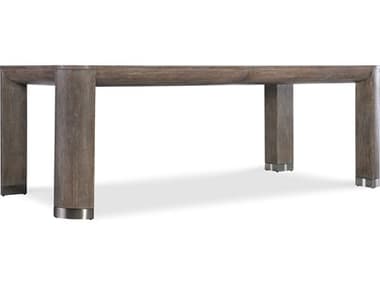Hooker Furniture Modern Mood 86-110" Extendable Rectangular Wood Mink Dining Table HOO68507520089