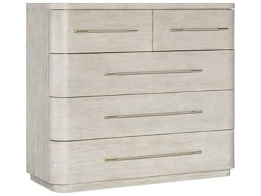 Hooker Furniture Modern Mood 50" Wide 5-Drawers Diamond Beige Solid Wood Accent Chest HOO68509001780