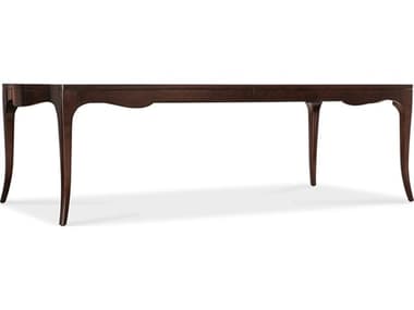 Hooker Furniture Bella Donna Rectangular Brown Wood Dining Table HOO69007520089