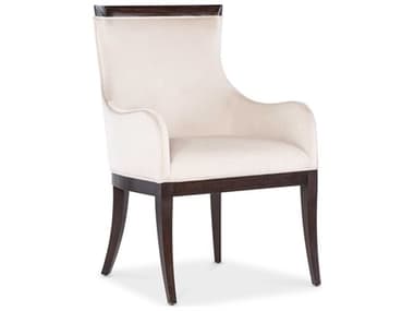 Hooker Furniture Bella Donna Beige Fabric Upholstered Arm Dining Chair HOO69007550089