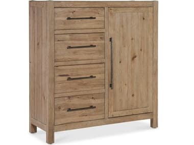 Hooker Furniture Vineyard Row Sonoma:light And Airy Vibe Brown Oak Wood Accent Chest HOO69529001080