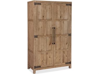 Hooker Furniture Vineyard Row Sonoma:light And Airy Vibe Brown Oak Wood Wardrobe Armoire HOO69529021380