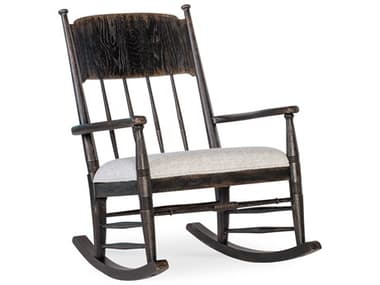 Hooker Furniture Americana 28" Rocker Brown Fabric Rocking Chair HOO70505000289
