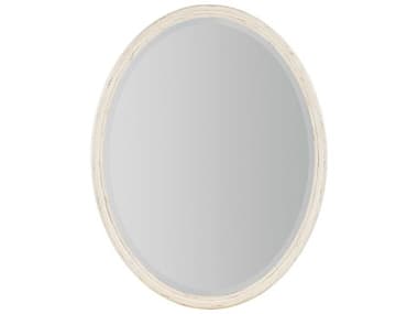 Hooker Furniture Americana White Oval Wall Mirror HOO70509000702