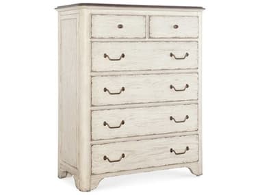 Hooker Furniture Americana 46" Wide White Oak Wood Accent Chest HOO70509001002