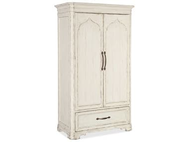 Hooker Furniture Americana 48" Wide White Oak Wood Wardrobe Armoire HOO70509001302