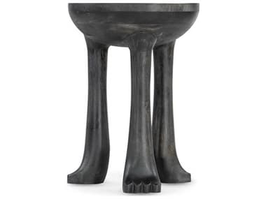 Hooker Furniture Commerce And Market 17" Round Wood Black End Table HOO72285069285