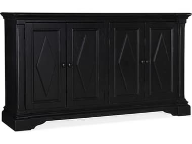 Hooker Furniture Commerce And Market 64'' Birch Wood Black Sideboard HOO72285500799