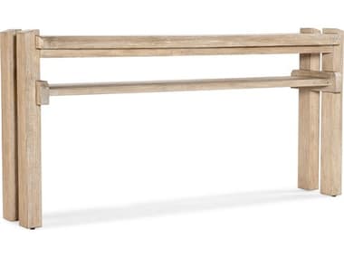 Hooker Furniture Commmarket Rectangular Light Wood Console Table HOO72288014480