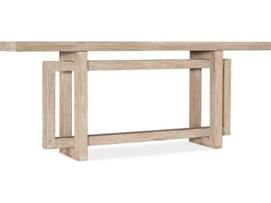Hooker Furniture Commerce And Market Modern 80" Rectangular Wood Natural Light Console Table HOO72288500780