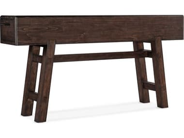Hooker Furniture Commerce And Market Pommel 68" Rectangular Wood Charcoal Console Table HOO72288504985