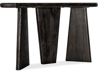 Hooker Furniture Commerce And Market Black 54'' Wide Oval Console Table HOO72288505089