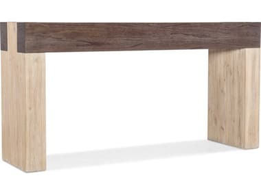Hooker Furniture Commerce And Market 76" Rectangular Light Wood Console Table HOO72288506989