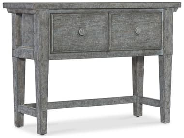 Hooker Furniture Commerce And Market Stonewashed 46" Rectangular Wood Blue Console Table HOO72288509745