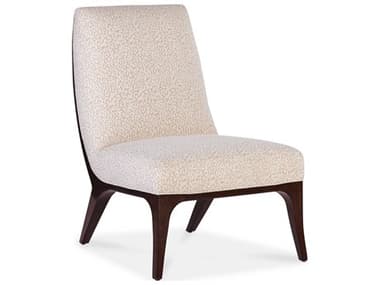 Hooker Furniture Bella Slipper 25" Beige Fabric Accent Chair HOOCC206402