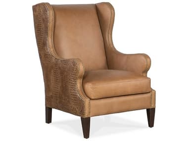 Hooker Furniture Heaven Saddle Brown Leather Accent Chair HOOCC321087