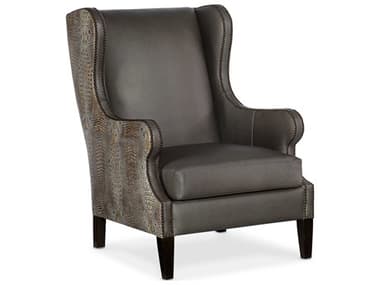 Hooker Furniture 30" Brown Leather Accent Chair HOOCC321099