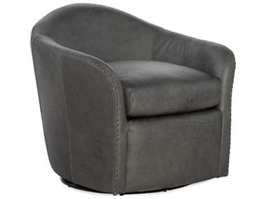 Hooker Furniture Big Top Blue Steel Swivel Accent Chair HOOCC533SW095