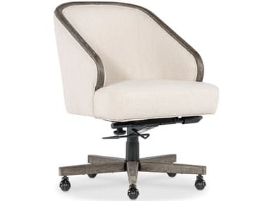 Hooker Furniture Ec Paloma Beige Upholstered Adjustable Swivel Tilt Executive Desk Chair HOOEC23040389