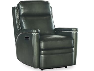 Hooker Furniture Ss Hamilton Green Leather Recliner HOOSS116PHZ1029