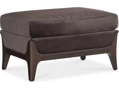 Hooker Furniture Sophia 30" Brown Fabric Upholstered Ottoman HOOSS208OT489