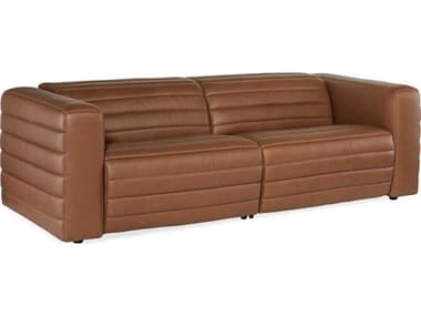 Hooker Furniture Rangers Oiled Timber Sofa with Power Headrest HOOSS45415RLPPH088