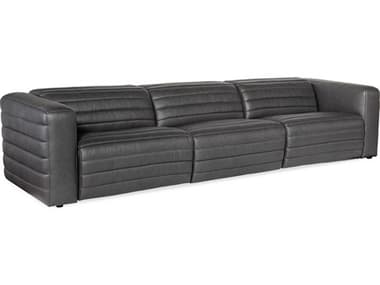 Hooker Furniture Rangers Stately Gray Sofa with Power Headrest HOOSS454GP3097