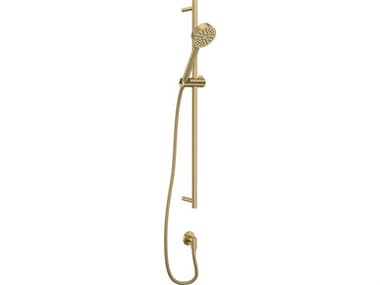 Rohl Antique Gold Handshower Set With 31" Slide Bar and Single Function Handshower HOR0126SBHS1AG