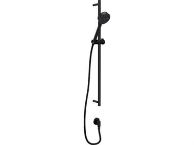 Rohl Matte Black Handshower Set With 31" Slide Bar and Single Function Handshower HOR0126SBHS1MB