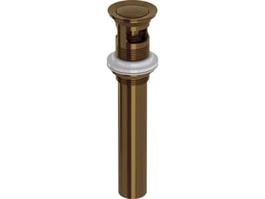 Rohl Multiple Collections Push Drain With Overflow French Brass HOR0127DOFFB