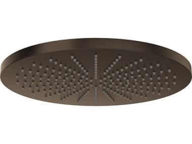Rohl 12" Tuscan Brass Showerhead Made Of Brass With Easy Clean Anti-Cal Spray Pattern  HOR10798TCB