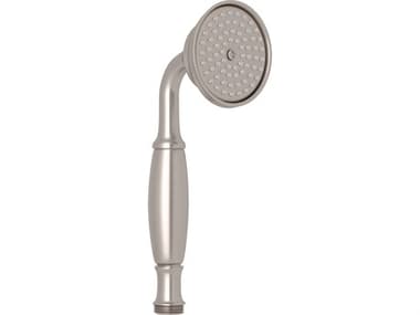 Rohl Satin Nickel Single Function Straight Handshower With Easy Clean Anti-Cal Spray Pattern  HOR11018ESTN