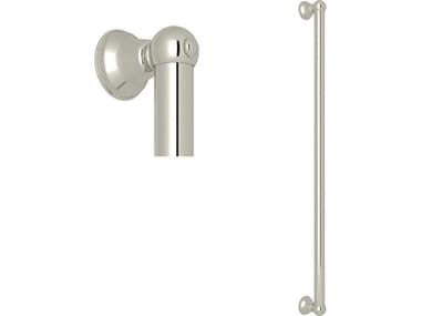 Rohl All Brass 36" Decorative Grab Bar In Polished Nickel HOR1250PN