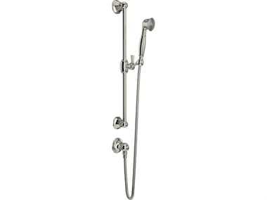 Rohl Palladian Italian Handshower Set In Polished Nickel with Handshower And Wall Outlet HOR1330PN