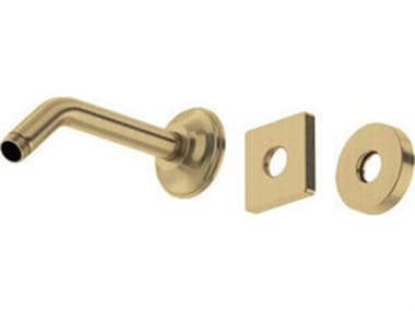 Rohl 7" Antique Gold Reach Wall Mount Shower Arm HOR14406AG