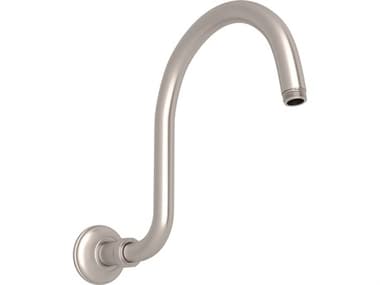 Rohl Wall Mounted Hook Shower Arm In Satin Nickel HOR147512STN